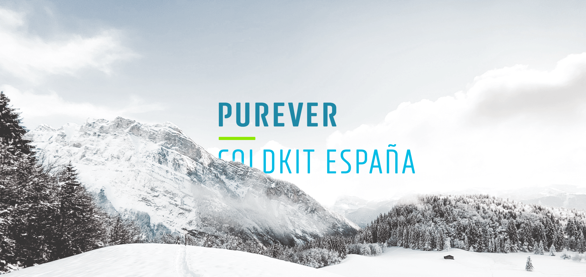 Visual web corporativa Purever Coldkit España