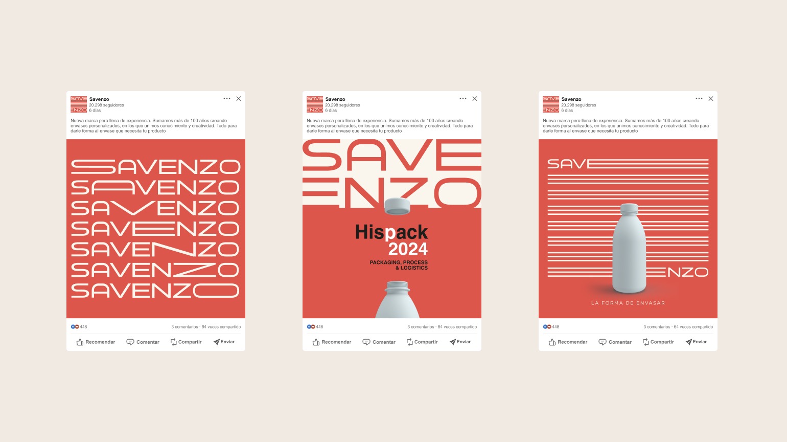 Redes sociales y campaña de lanzamiento de Savenzo