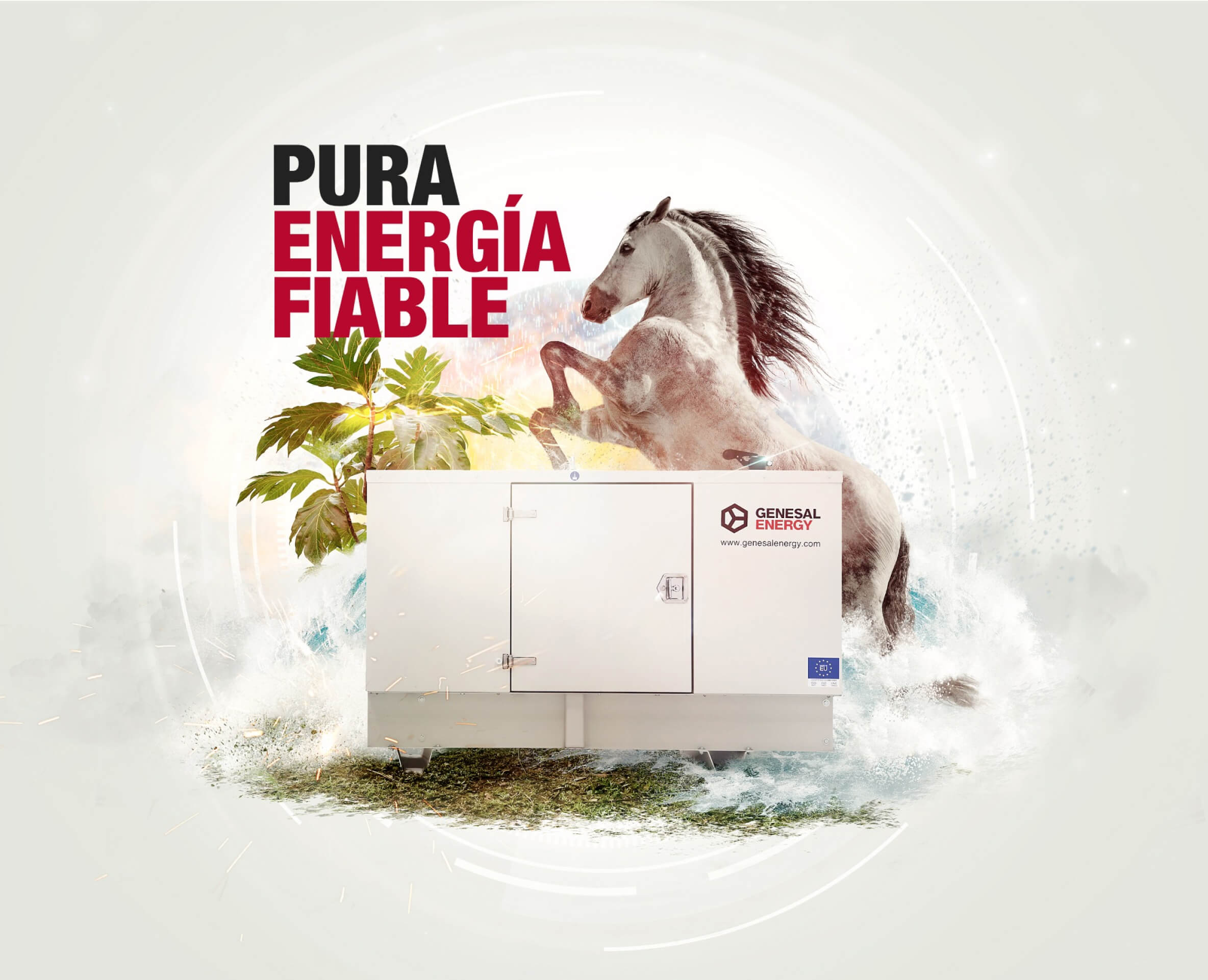 Campaña creativa para Genesal Energy